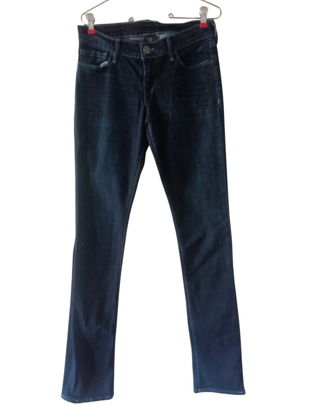 True Religion Lexy Dark Blue Denim Jeans Size 27 EUC